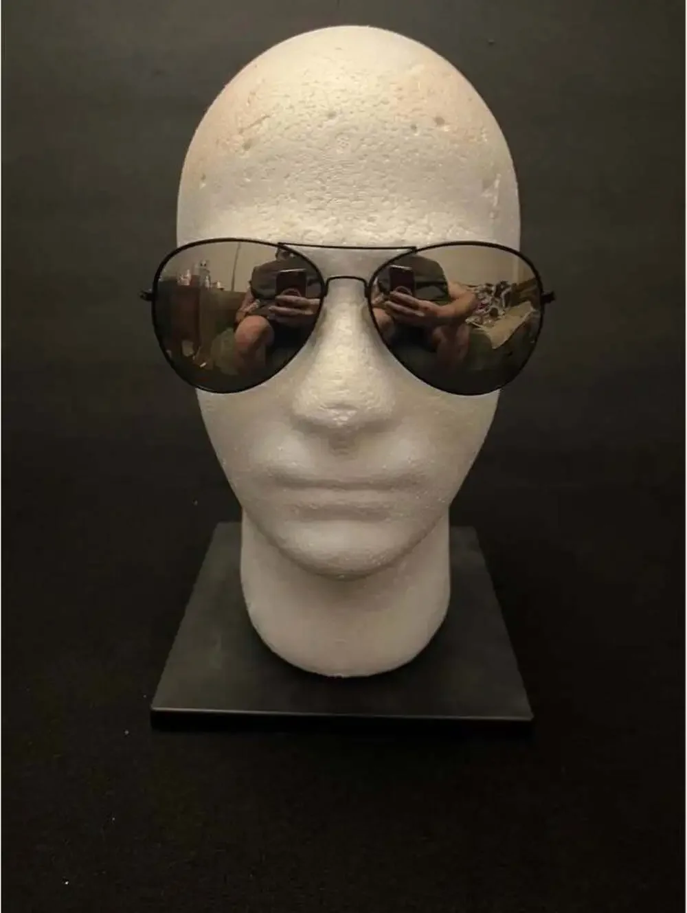 Black Reflective “Highway Patrol” Sunglasses